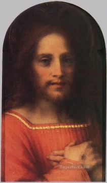  christ painting - Christ the Redeemer renaissance mannerism Andrea del Sarto